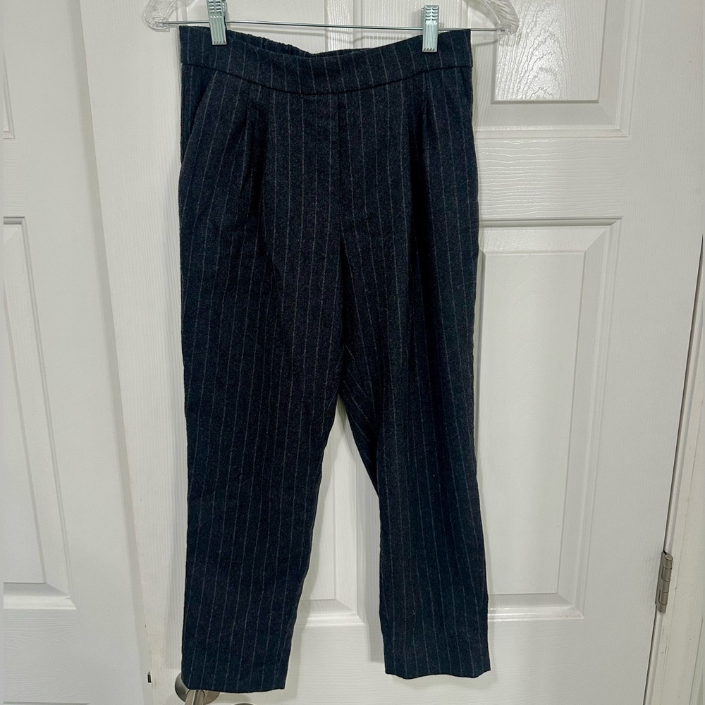 Babaton Dark Grey Wool/Cashmere Trousers